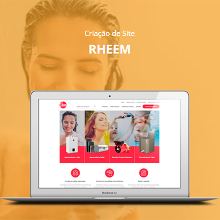 Criação de Site Rheem